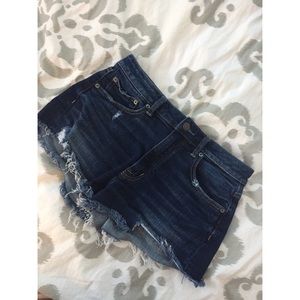 American Eagle High Rise Festival Shortie